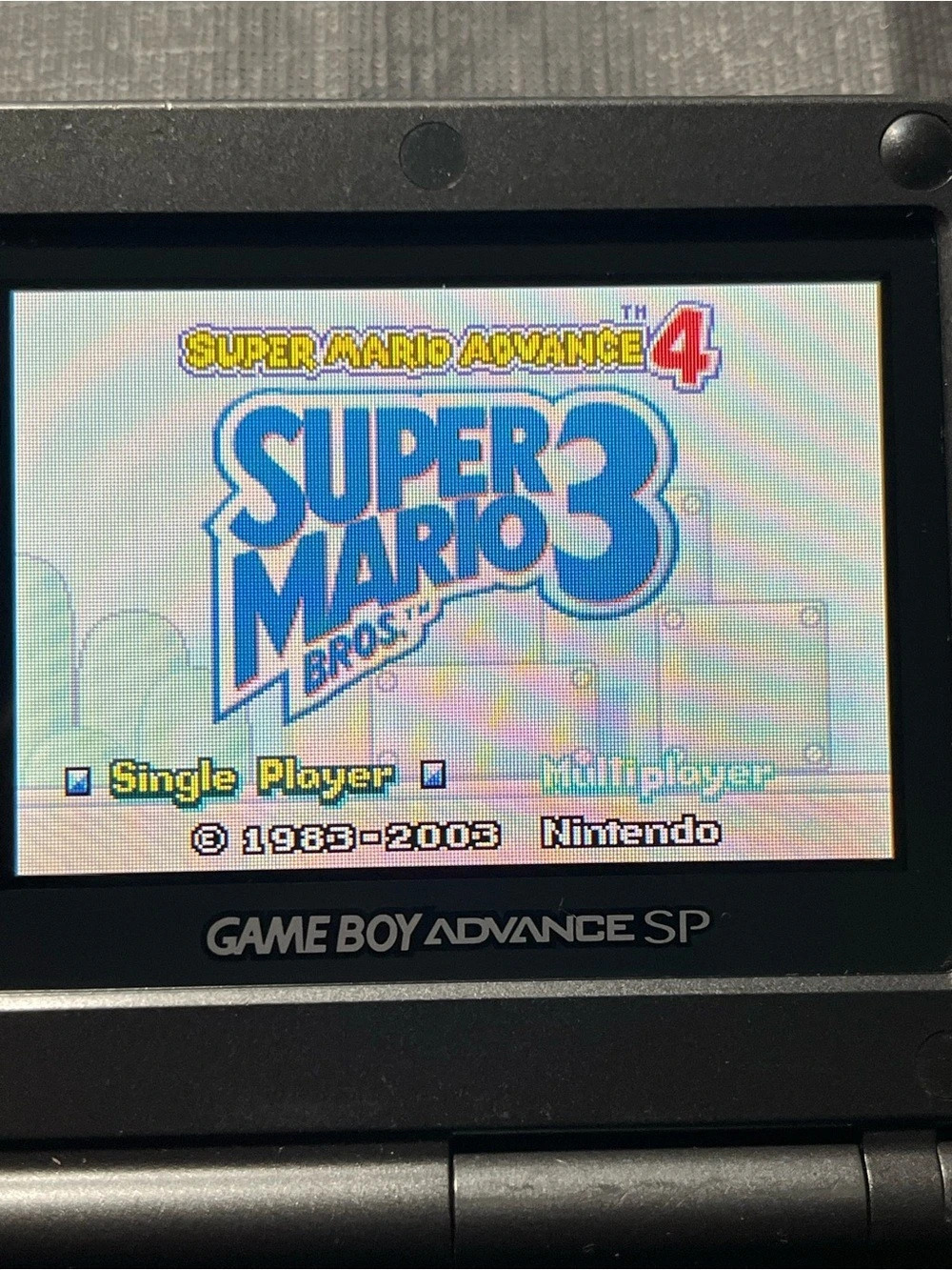 Super Mario Advance 4 Super Mario Bros 3 Nintendo GBA Tested